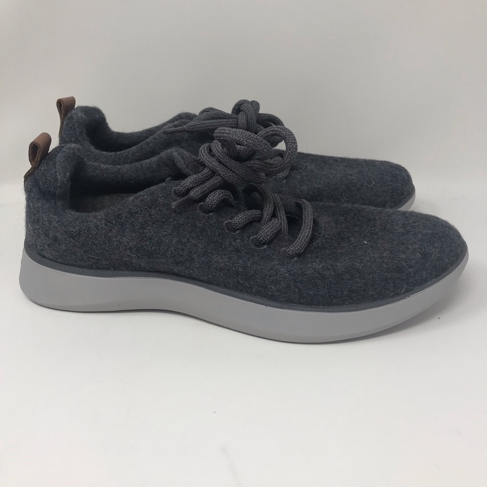 Dr Scholls Grey Wool Blend Casual Sneaker 8 - Picture 3 of 5